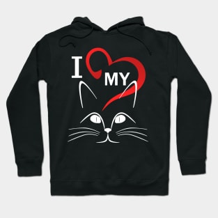 love my cat Hoodie